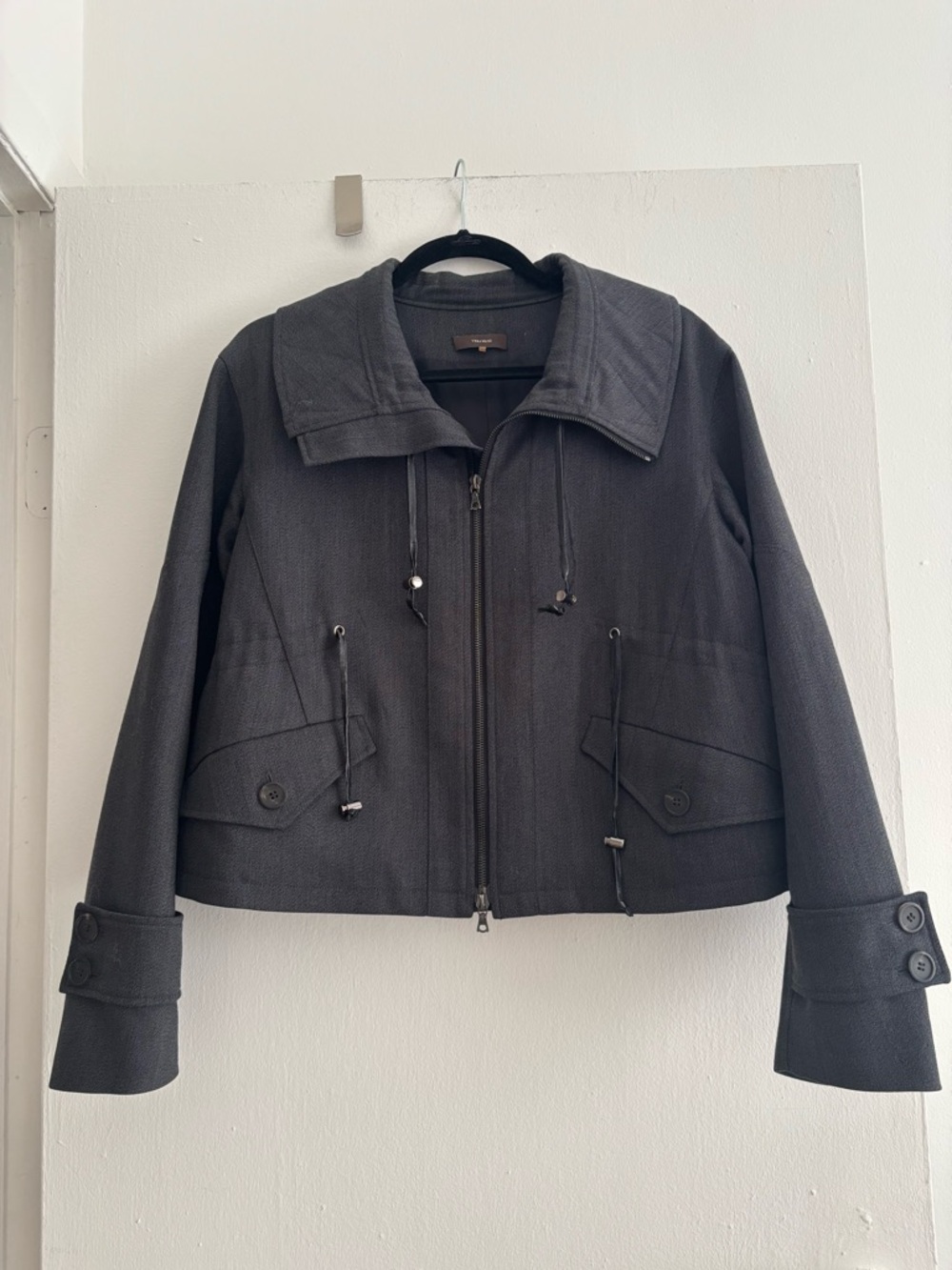 Vera Wang cropped jacket